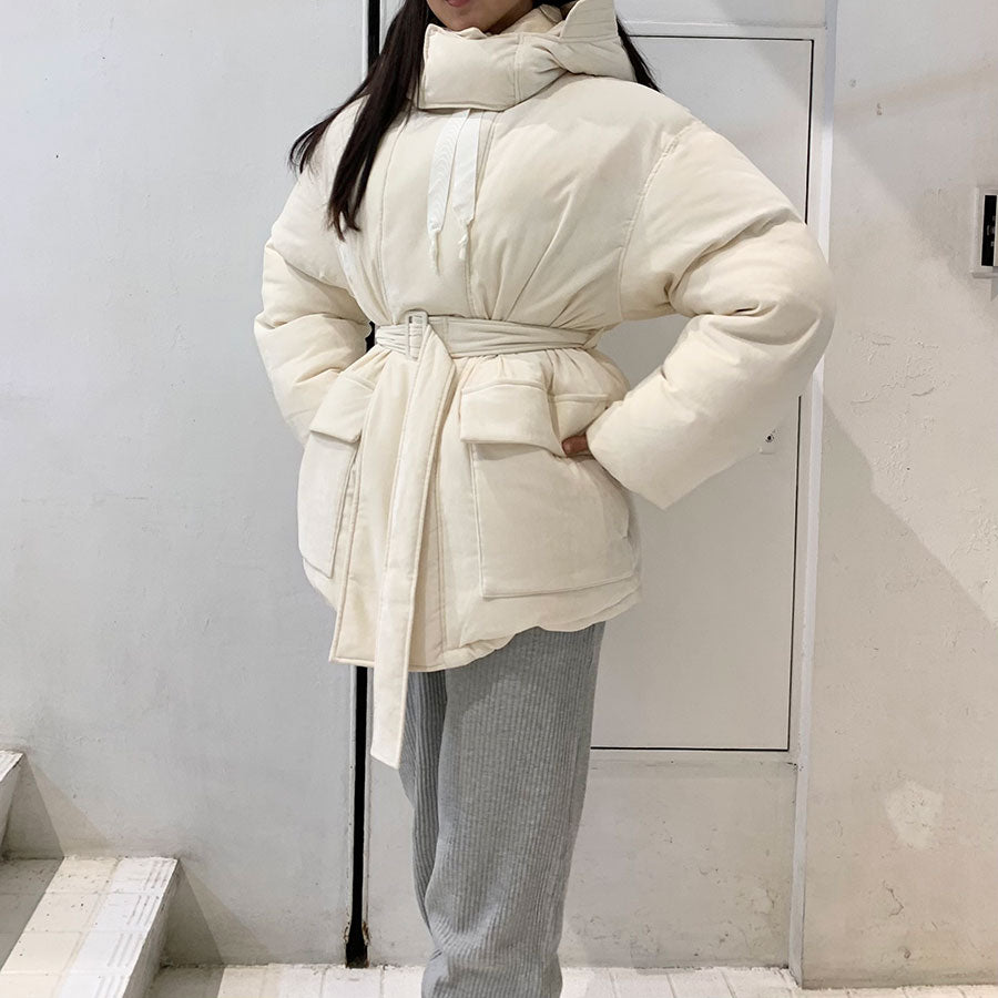 【TANAKA/タナカ】<br>THE DOWN COAT (WHITE) <br>ST-147