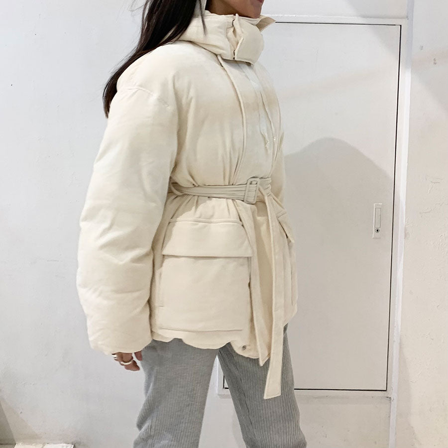【TANAKA/タナカ】<br>THE DOWN COAT (WHITE) <br>ST-147