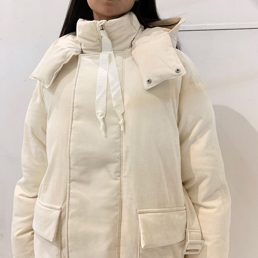 【TANAKA/タナカ】<br>THE DOWN COAT (WHITE) <br>ST-147