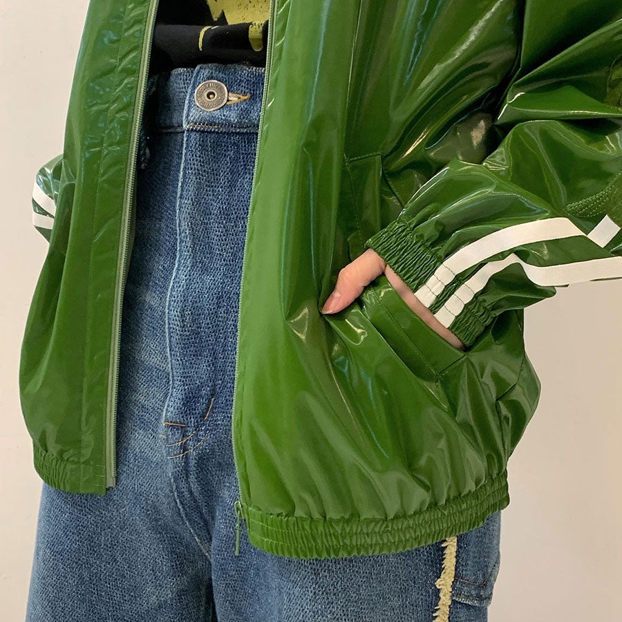 【doublet/ダブレット】<br>LAMINATE TRACK JACKET <br/>24SS11BL187