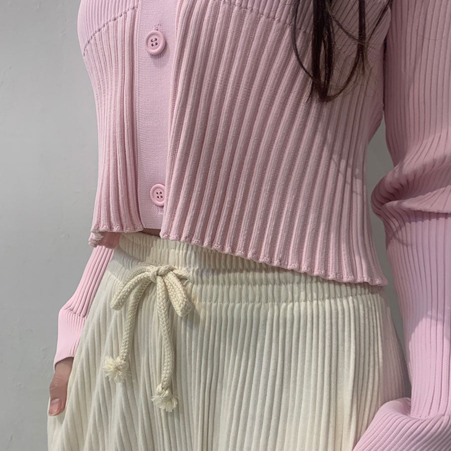 cfcl 2024ss パステルピンク カーディガン 【公式通販】