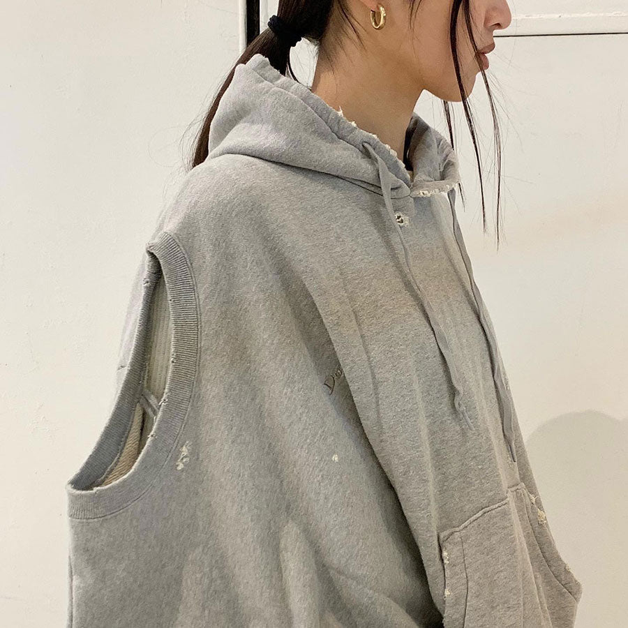 【doublet/ダブレット】<br>AI IMAGE GENERATION MISTAKE HOODIE <br/>24SS18CS303