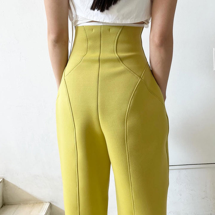 FUMIKA UCHIDA/フミカウチダ】URETHANE HIGH-WAIST PANTS T-SW002の通販 「ONENESS ONLINE  STORE」