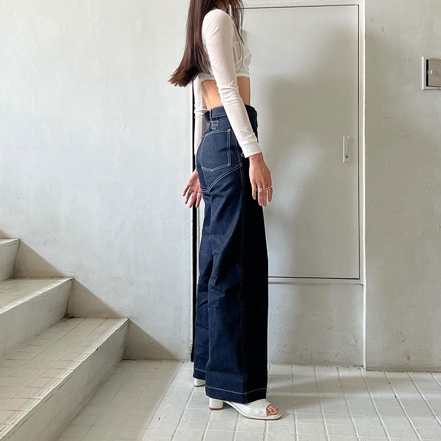 FUMIKA UCHIDA/フミカウチダ】STRETCH TAFFETA LAYERED BRA TOP