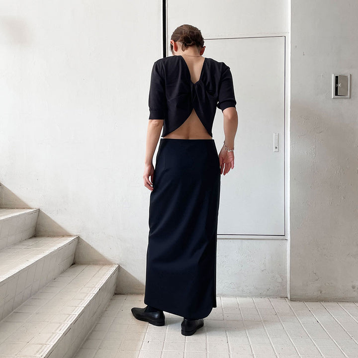 BOWTE/バウト】18G COTTON SILK TWIST DETAIL SHORT SLEEVE 241-03-0002の通販 「ONENESS  ONLINE STORE」