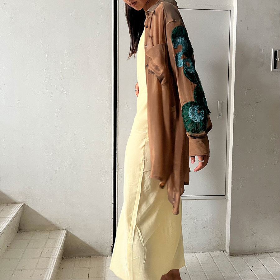 FUMIE TANAKA/フミエタナカ】silky long sh F24A-17の通販 「ONENESS ONLINE STORE」