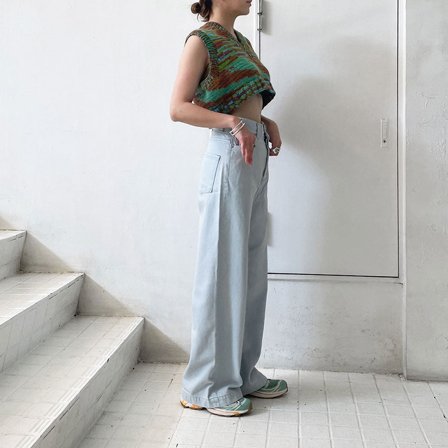 JUN MIKAMI/ジュンミカミ】段染めハンドニットベスト 24AW-17-Nの通販 