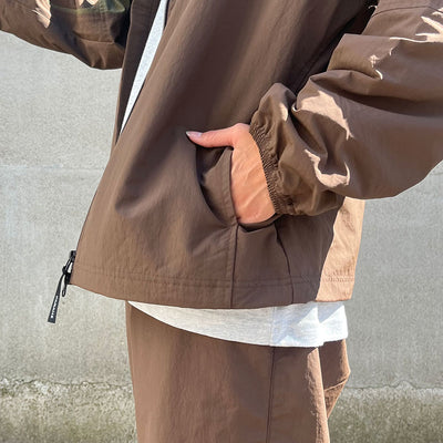 SALE 50%OFF ! <br/>【FARAH/ファーラー】<br>Nylon Switching Jacket <br>FR0403-M1006