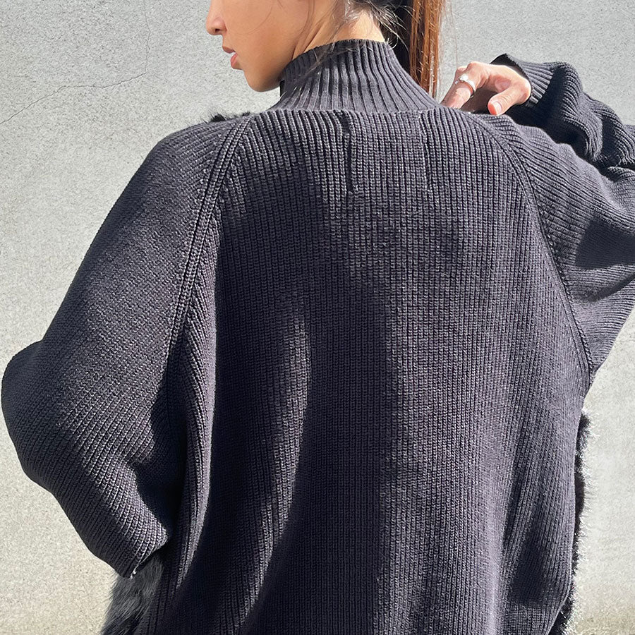 トップス dairiku 22aw inside out knit American Dream Inside-out Knit (22AW K-1) | DAIRIKU