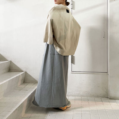 SALE 50%OFF ! <br/>【COGTHEBIGSMOKE/コグ ザ ビックスモーク】<br>KATHLEEN FRONT SLIT SKIRT <br>11601-181-1112-1