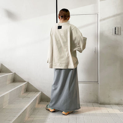 SALE 50%OFF ! <br/>【COGTHEBIGSMOKE/コグ ザ ビックスモーク】<br>KATHLEEN FRONT SLIT SKIRT <br>11601-181-1112-1