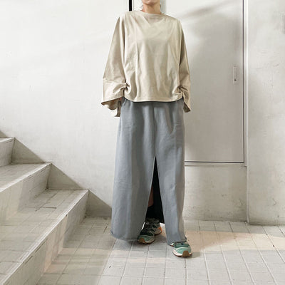 SALE 50%OFF ! <br/>【COGTHEBIGSMOKE/コグ ザ ビックスモーク】<br>KATHLEEN FRONT SLIT SKIRT <br>11601-181-1112-1