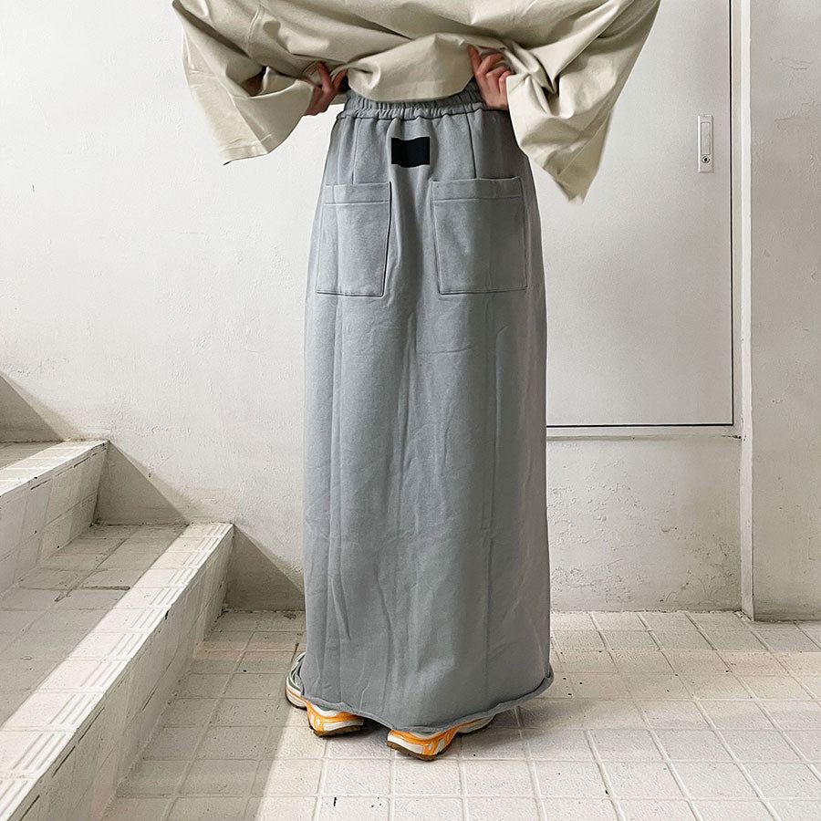 SALE 50%OFF ! <br/>【COGTHEBIGSMOKE/コグ ザ ビックスモーク】<br>KATHLEEN FRONT SLIT SKIRT <br>11601-181-1112-1
