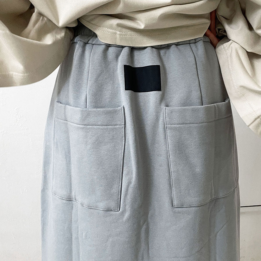 SALE 50%OFF ! <br/>【COGTHEBIGSMOKE/コグ ザ ビックスモーク】<br>KATHLEEN FRONT SLIT SKIRT <br>11601-181-1112-1