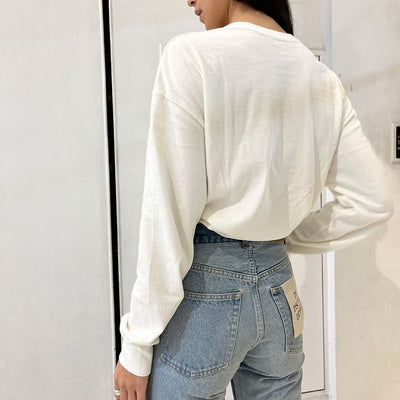 SALE 50%OFF ! <br/>【INSCRIRE/アンスクリア】<br>Corset Tee <br>I24AW-BC91