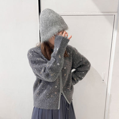 SALE 50%OFF ! <br/>【AMOMENTO/アモーメント】<br>ALPACA BUCKET HAT <br>AM24FWM02AC