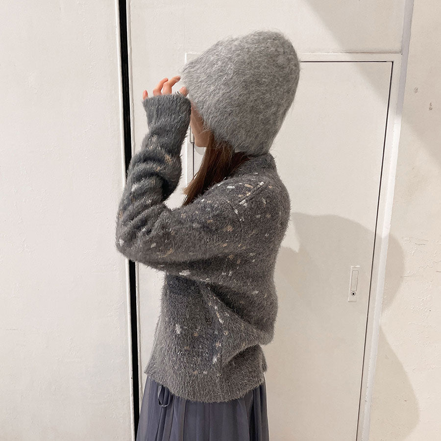 SALE 50%OFF ! <br/>【AMOMENTO/アモーメント】<br>ALPACA BUCKET HAT <br>AM24FWM02AC