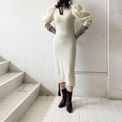 【FUMIKA UCHIDA/フミカウチダ】<br>GAUZE PLAID MIDI DRESS <br>U-OP002