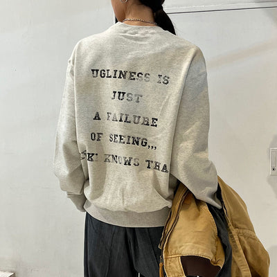 【KHOKI/コッキ】<br>Multi embodied-design sweatshirt <br>25ss-t-01