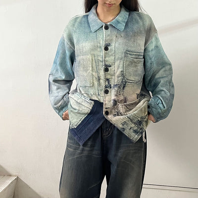 【DAIRIKU/ダイリク】<br>"Transfer" French Jacket Knit <br>25SSKNT10