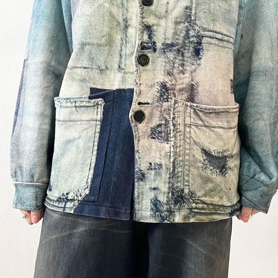 【DAIRIKU/ダイリク】<br>"Transfer" French Jacket Knit <br>25SSKNT10