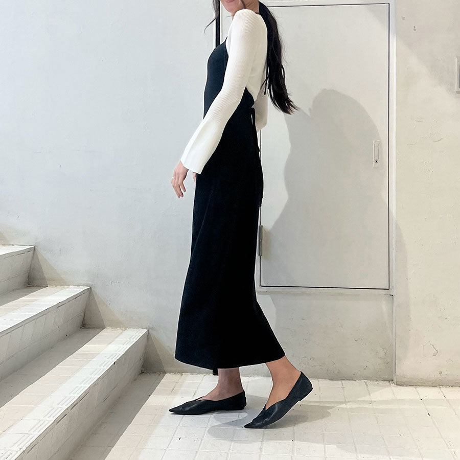 【CFCL/シーエフシーエル】<br>SOFT PORTRAIT LONG BELL SLEEVE TOP <br>CF009KN067