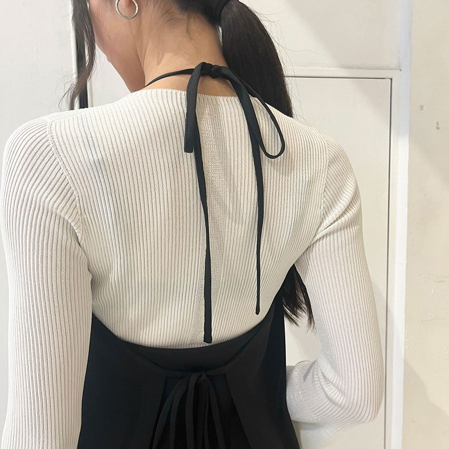 【CFCL/シーエフシーエル】<br>SOFT PORTRAIT LONG BELL SLEEVE TOP <br>CF009KN067