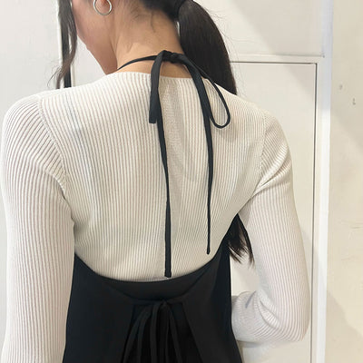 【CFCL/シーエフシーエル】<br>SOFT PORTRAIT LONG BELL SLEEVE TOP <br>CF009KN067