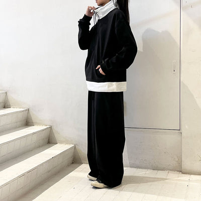 【REVERBERATE/リバーバレイト】<br>STAND COLLER HALF ZIPP SWEAT <br>REV-25SS-RB27