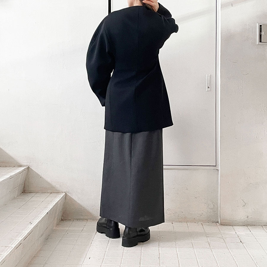 【AURALEE/オーラリー】<br>SPONGE WOOL TWILL HALF COAT <br>A25SC04SW