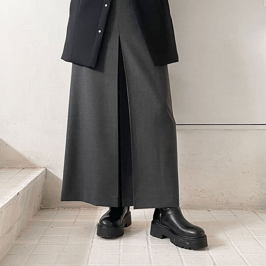 AURALEE/オーラリー】WOOL KID MOHAIR HOP SACK SLIT SKIRT AURALEE/オーラリー】WOOL KID MOHAIR HOP SACK SLIT SKIRT