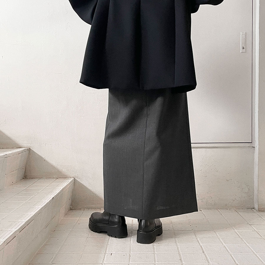 AURALEE/オーラリー】WOOL KID MOHAIR HOP SACK SLIT SKIRT AURALEE/オーラリー】WOOL KID MOHAIR HOP SACK SLIT SKIRT