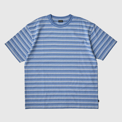 【SEDAN ALL-PURPOSE/セダンオールパーパス】<br>Jacquard Striped S/S Tee <br>SD25S-CT08