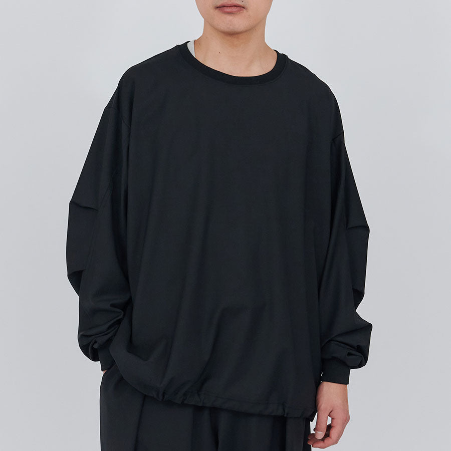 【UNTRACE/アントレース】<br>WASHABLE TROPICAL SMOCK L/S <br>UN-006_SS24