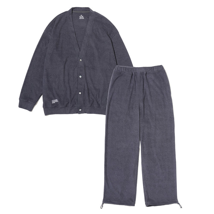 新品 25AW FreshService UTILITY PILE CARDIGAN SET-UP カーディガン パンツ セットアップ 【サイズ：L】 グレー FSR253-60211 フレッシュサービス メンズ 5Q2/C07234/LAR21/ FreshService/フレッシュサービス】UTILITY PILE CARDIGAN SET-UP