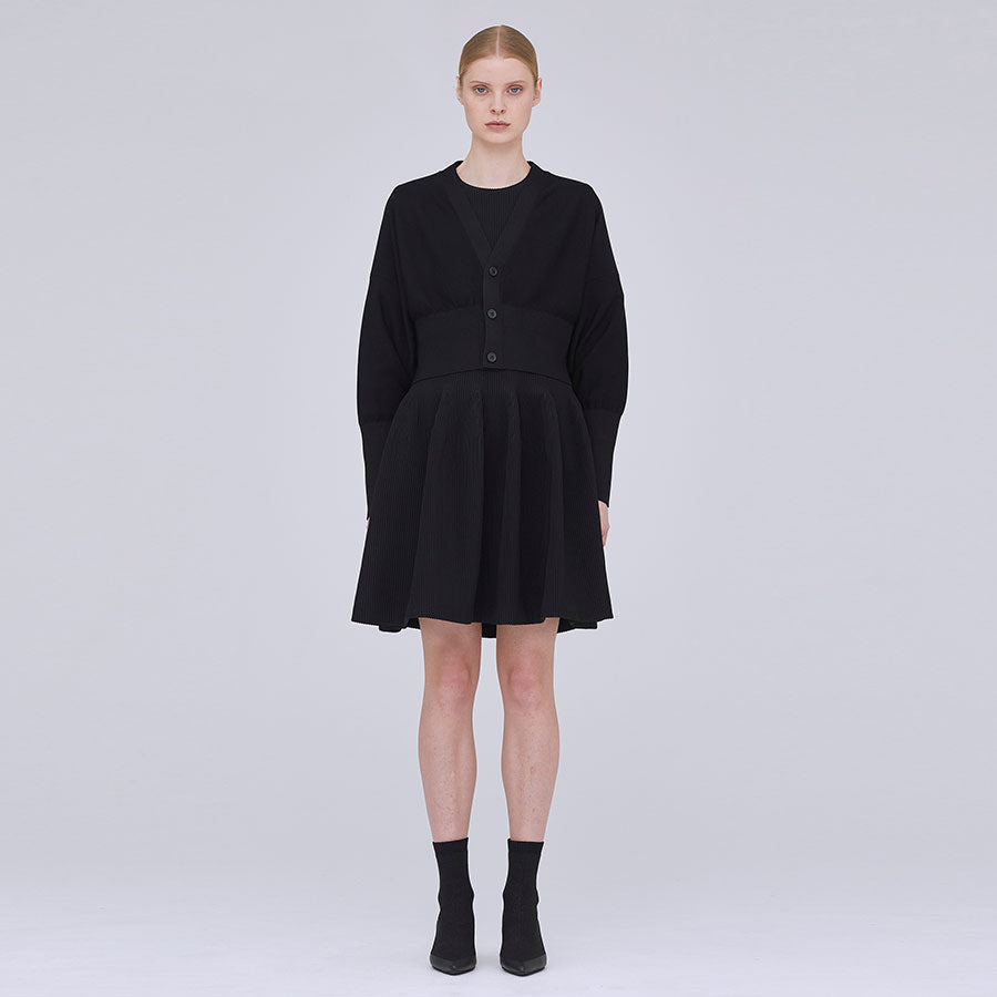 CFCL/シーエフシーエル】BS GARTER CROPPED CARDIGAN CF008KE110の通販 