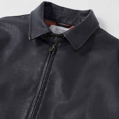 【SEDAN ALL-PURPOSE/セダンオールパーパス】<br>Synthetic Leather Jacket <br>SD25F-JK03