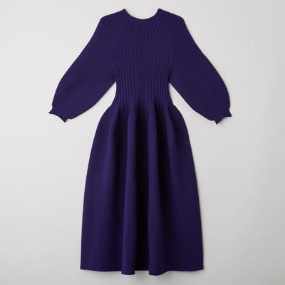 【CFCL/シーエフシーエル】<br>POTTERY LONG PUFF SLEEVE DRESS <br>CF006KH079