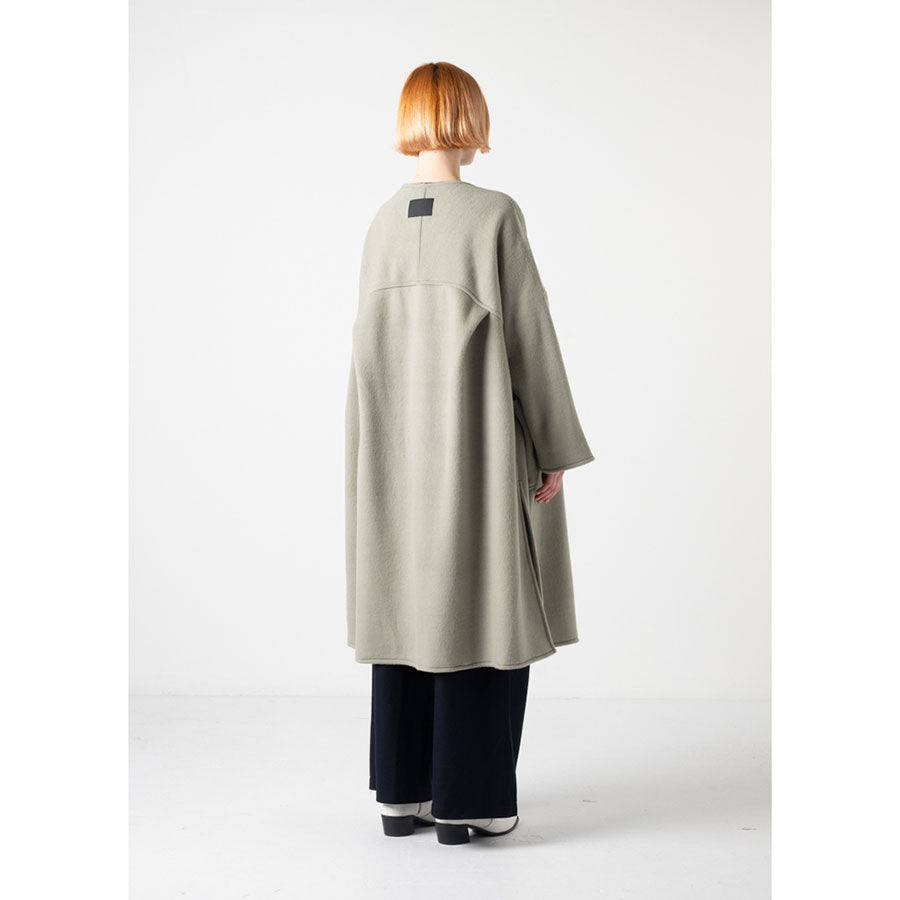 【COGTHEBIGSMOKE/コグ ザ ビックスモーク】<br>KENSINGTON COLLARLESS COAT <br>11802-193-1115-1