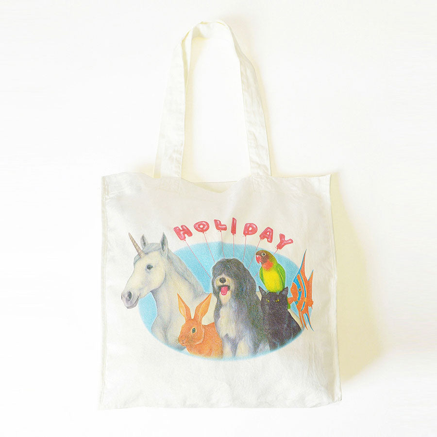 【HOLIDAY/ホリデイ】<br>TOTE BAG (ZOO) <br>24103043