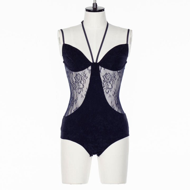 FETICO/フェティコ】SHEER PANELED VELOUR BODYSUIT FTC262-0404の通販