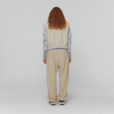 【AMOMENTO/アモーメント】<br>DETACHABLE SHEARING JUMPER <br>AM24FWW04JP