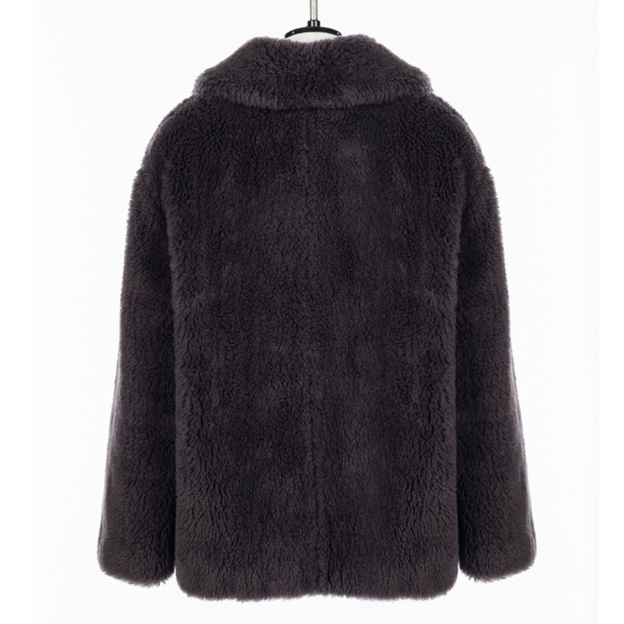 FETICO/フェティコ】WOOL BOA WIDE COLLAR COAT FTC264-0301の通販