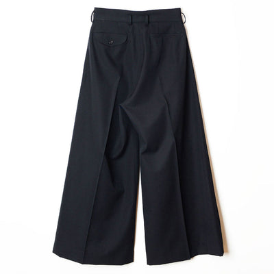 【HOLIDAY/ホリデイ】<br>WOOL TWILL DRAWSTRINGS SUPER WIDE PANTS <br>25202003