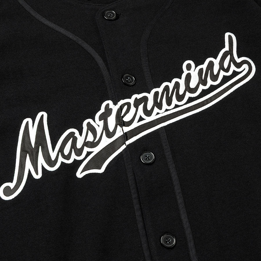mastermind JAPAN×NEW ERA】HW CT BB SHIRT MMJSCRIPT BLK WHT MJ26C16