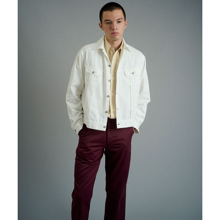 【FOUNDOUR/ファウンダ】<br>TWILL WORK PANTS <br>015FD252006