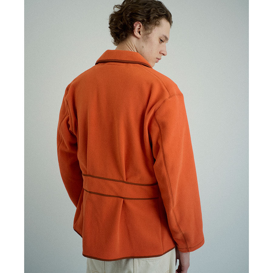 【FOUNDOUR/ファウンダ】<br>FLEECE ZIP BLOUSON <br>015FD252018