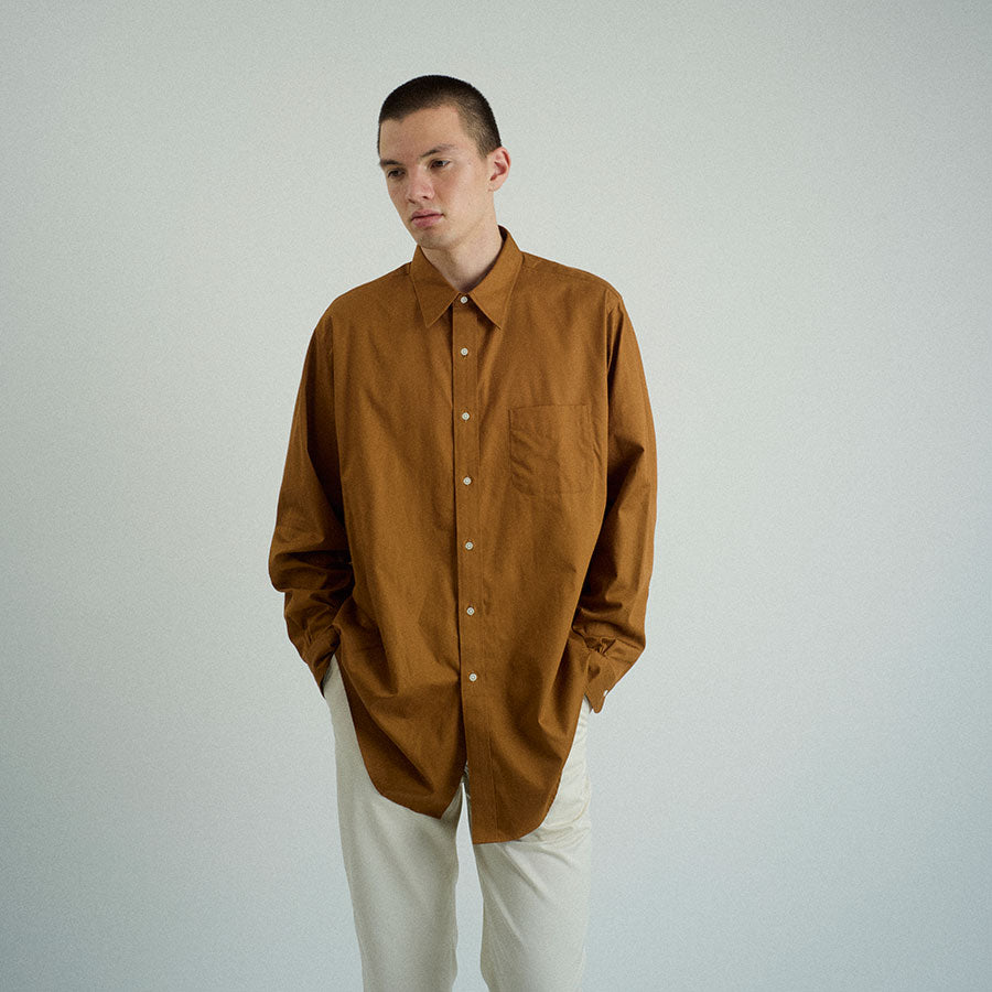【FOUNDOUR/ファウンダ】<br>REGULAR COLLAR SHIRT <br>015FD252001