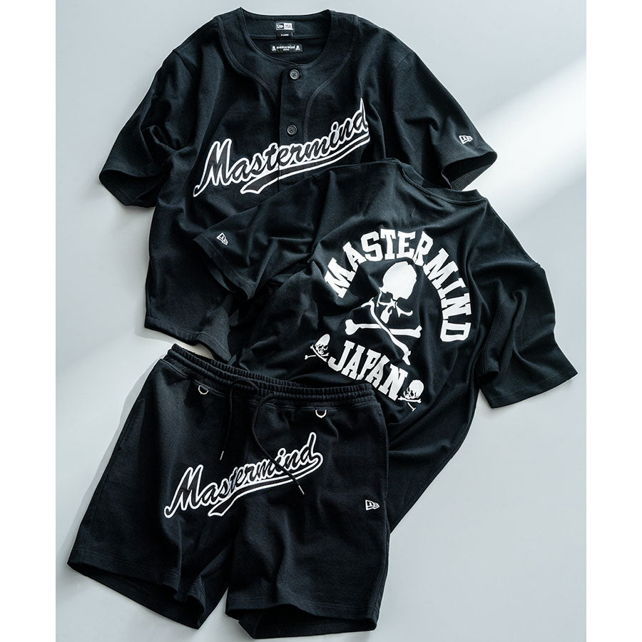 mastermind JAPAN×NEW ERA】SS OS PTEE MMJ BACKPRINT BLK WHT MJ26C16