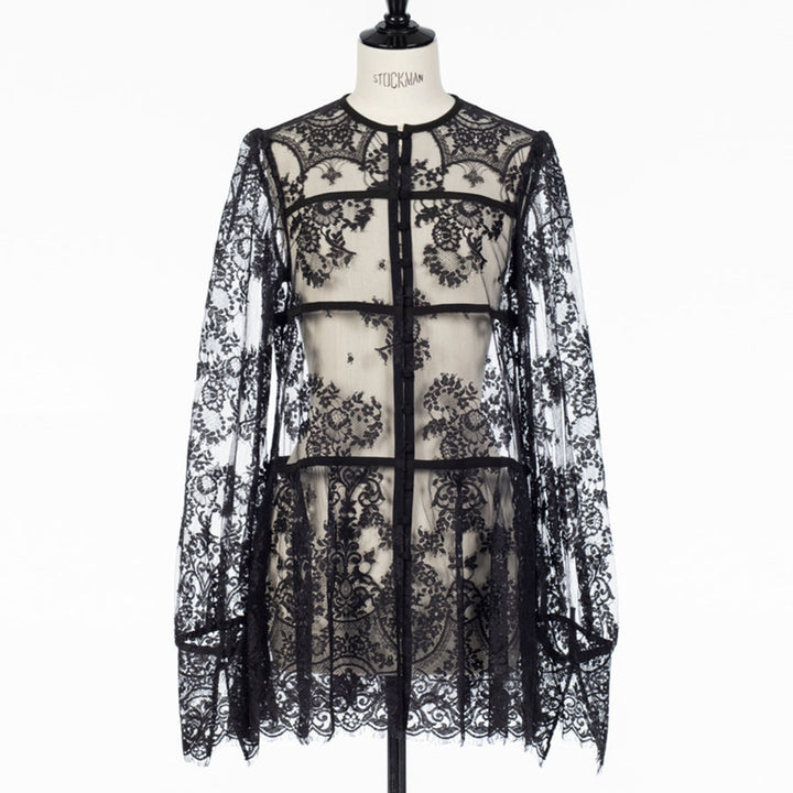 FETICO/フェティコ】LACE GATHERED BLOUSE FTC262-0107の通販